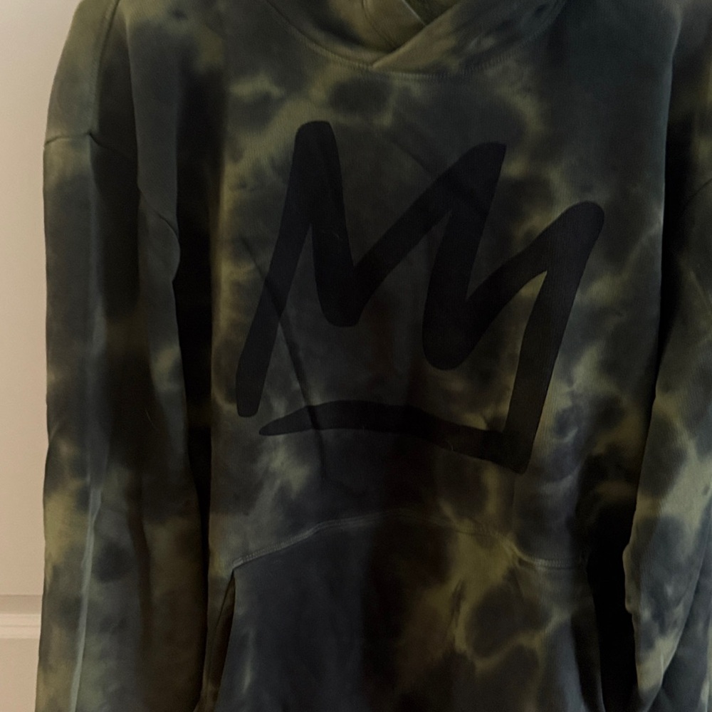 Stylish Tie-Dye Cowl Neck Sweater.  Worn 1x